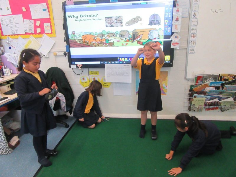 Y4 role play Why Britain? Anglo Saxons.