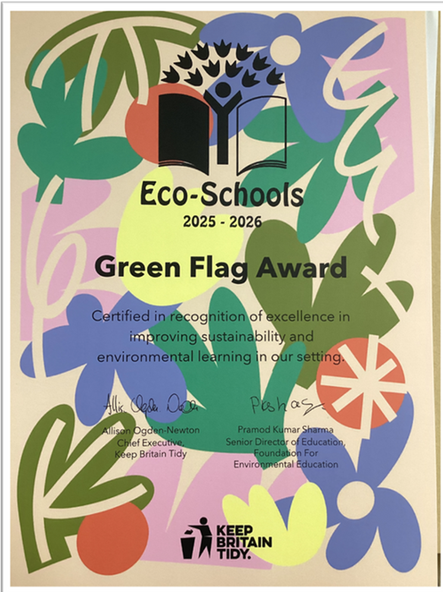 Eco-School Green Flag Award