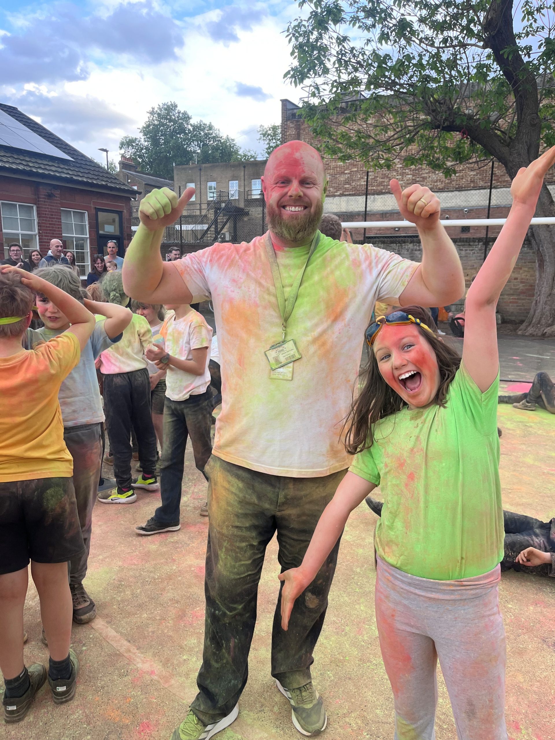 The Hive Holi Event